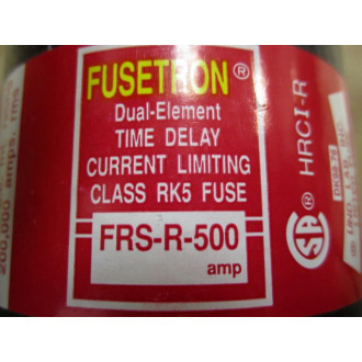 Buss FRS-R-500 Bussmann Fuse Cross Ref 6F243