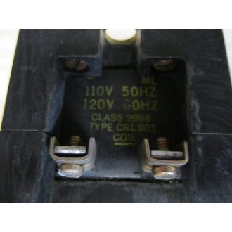 Square D 8501 L0-40 Control Relay 8501 LO-40 - Used