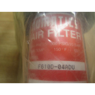 Numatics F610D-04ADU Air Filter F610D04ADU