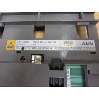 AEG DTA 200 5-Slot Primary Subrack Rev 00 - Used