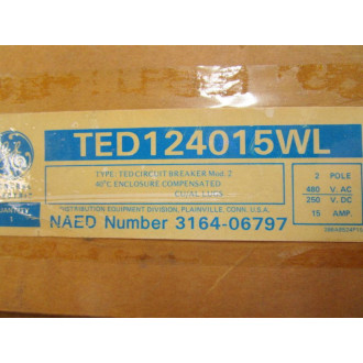 General Electric TED124015WL Circuit Breakers Model 2
