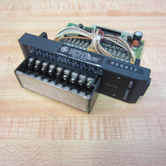 General Electric IC610MDL112A Input Module wTerminal Guard - Used