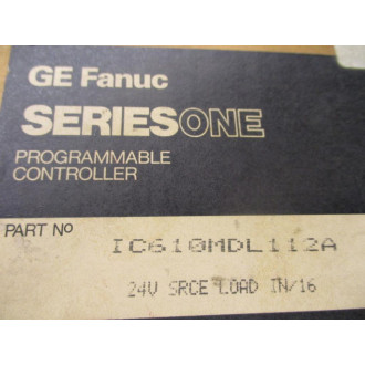 General Electric IC610MDL112A Input Module