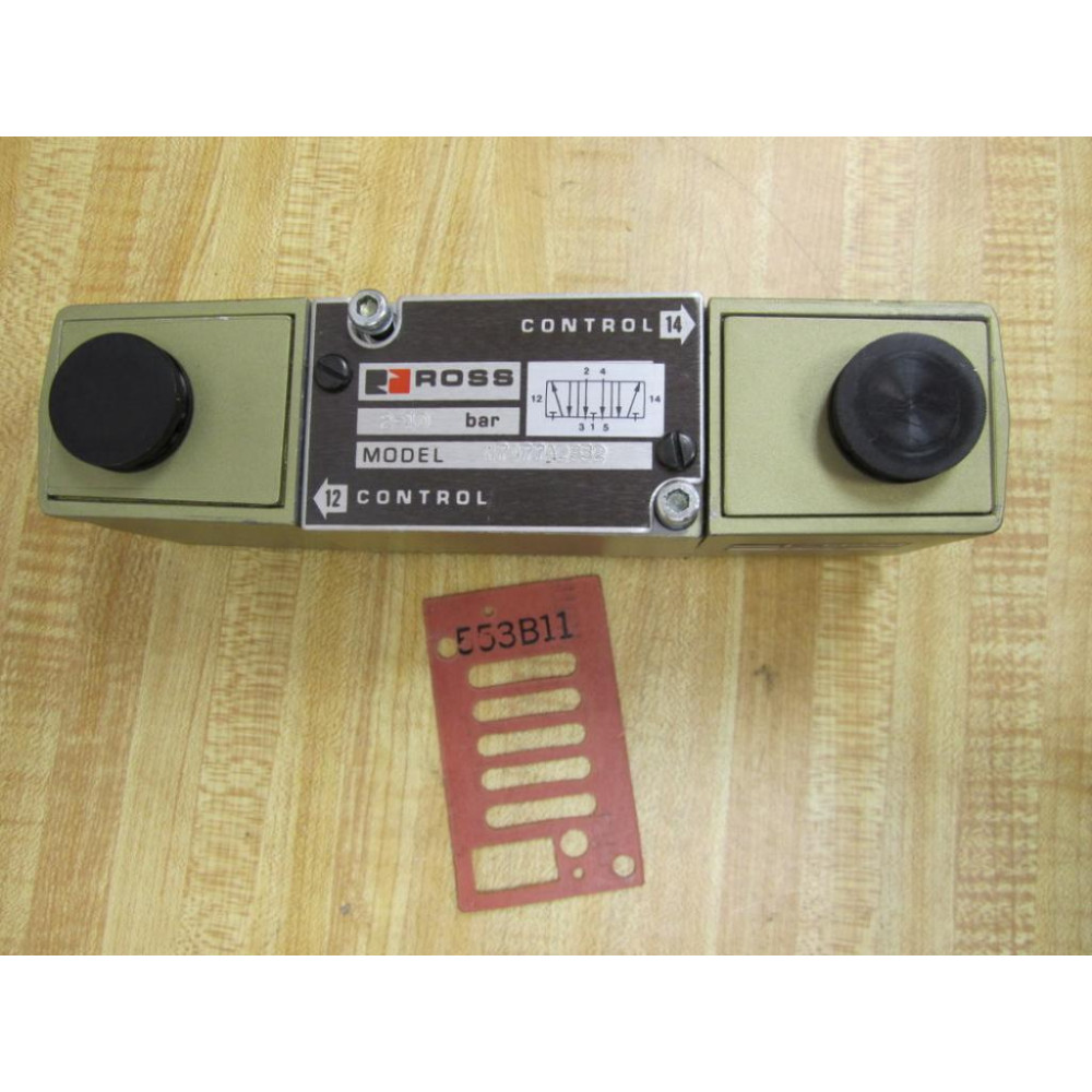 Ross W7077A2332 Pneumatic Valve With Gasket - New No Box