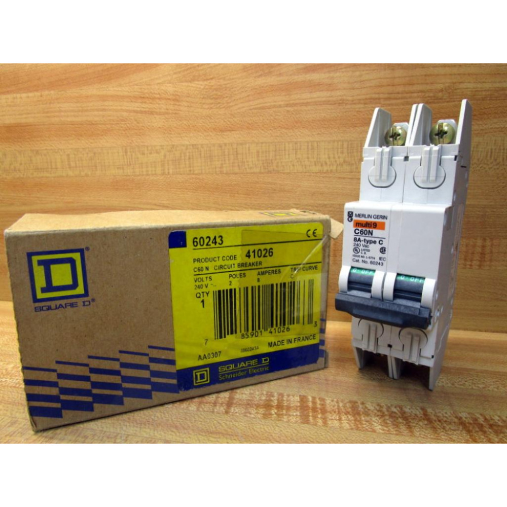 Merlin Gerin 60243 Circuit Breaker 41026