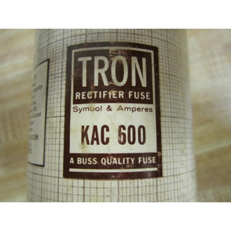 Tron KAC 600 Bussmann Fuse - New No Box