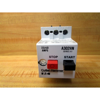 Cutler Hammer A302HN Motor Starter Protector 2.5-4.0 Amps Series A1 - New No Box