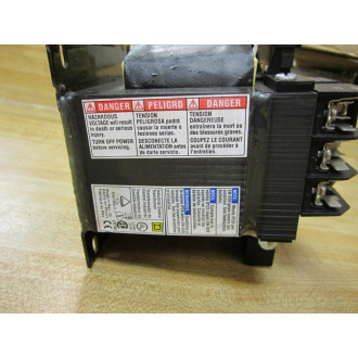Square D 9070TF500D1 Transformer With Fuse Block - Used