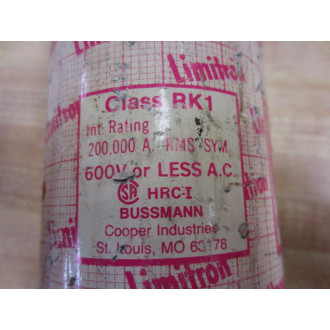 Bussmann KTS-R-600 Limitron KTSR600 Fuse - Used