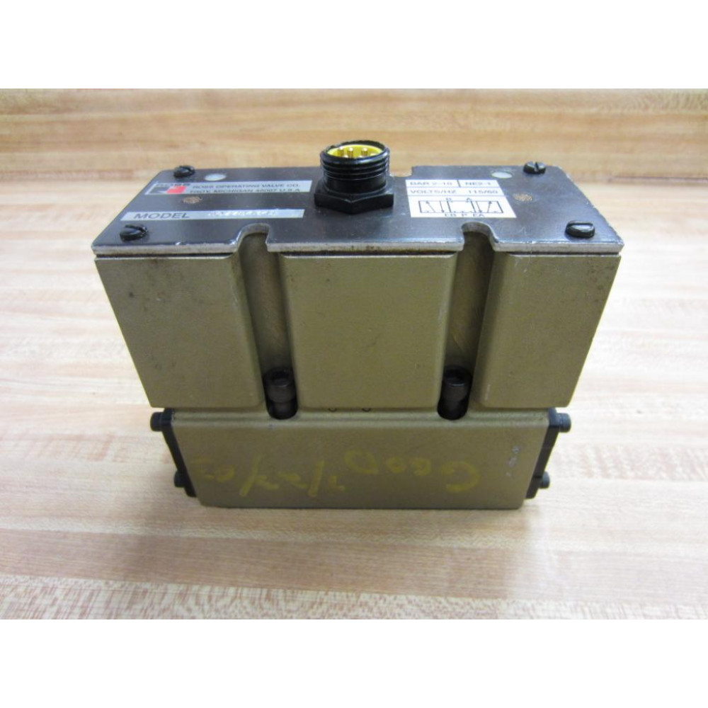 Ross 8077B4341 Pilot Valve Alt  8077C4341 Dented Connector - New No Box