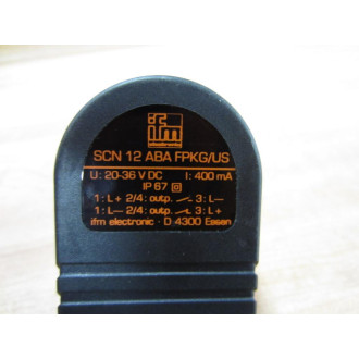 IFM Efector ST3614 Flow Monitor SCN12ABAFPKGUS-100-IPFCSA - New No Box