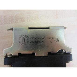 Allen Bradley 700-N800A1 Relay 700N800A1 With 700-NT - Used