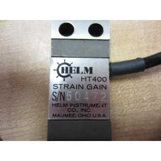 Helm HT400 Transducer Strain Gain 18-WO End Connectors - Used