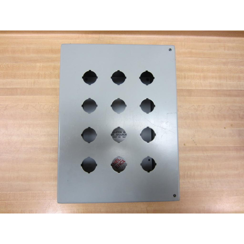 Hoffman E-12PBY25 Push Button Enclosure E12PBY25 - New No Box