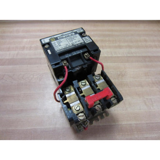 Square D 8536-SAG12 Starter 8536SAG12 Series B With Wires - Used