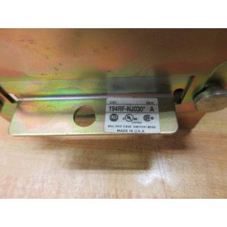 Allen Bradley 194R-NJ030P3 IEC Disconnect 194RNJ030P3 With 194RF-NJ030 - Used