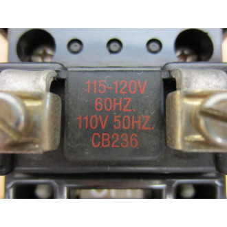 Allen Bradley 500F-BOD-930 Contactor 500F-B0D-930 Series B Size 1 - Used