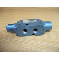 Mac Valves 180001-112-0022 Manually Operated Valve WO Handle - Used