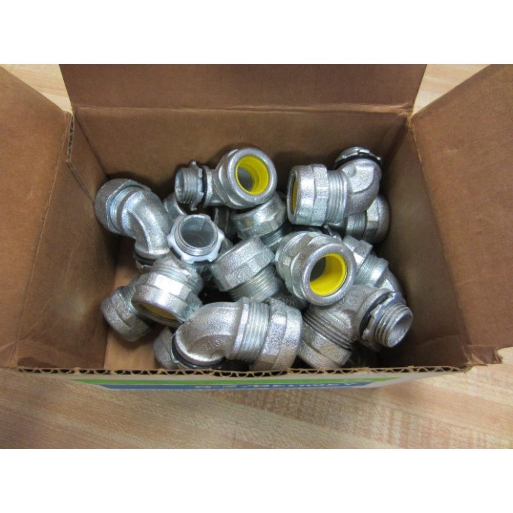 O-ZGedney SR-9-507 90 Deg Strain Relief Connectors SR9507 (Pack of 20)