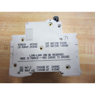 Merlin Gerin 17461 Square D Breaker 15A MG17461 Schneider - Used