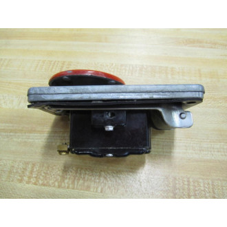Joslyn Clark 5A2N Palm Push Button Stop Red - Used