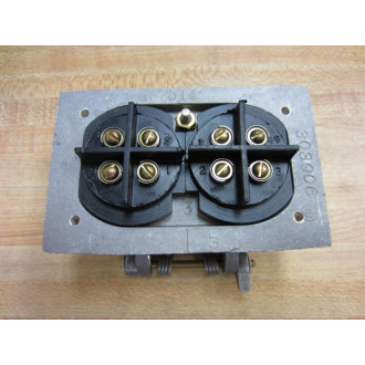 Crouse & Hinds X8382-1 Two Plug Receptacle X83821 - New No Box