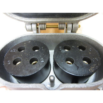 Crouse & Hinds X8382-1 Two Plug Receptacle X83821 - New No Box