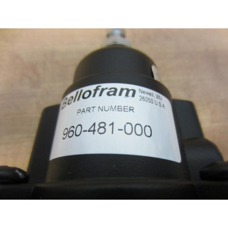 MarshBellofram 960-481-000 960481000 Pressure Regulator - Used