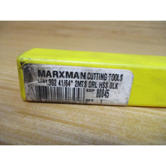 Marxman 80845 Taper Shank Drill 4164" 302