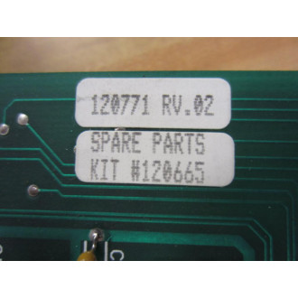 Allen Bradley 120665 Module 120771 REV. 02 120661-01 - Used
