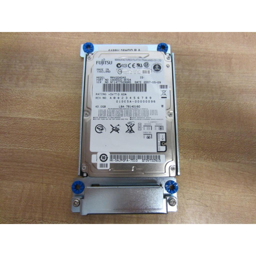 Fujitsu CA06531-B704 Hard Drive MHV2040AS Rev. 01 - Used