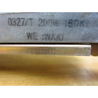 Iwaki 0327T Resistor 200W 16Ohm - Used