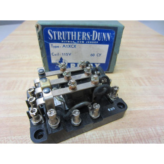 Struthers Dunn A1XCX 115VAC Relay 115VAC 60 CY 6AMP