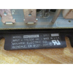 Minarik MM23001A Motor Control Board - Used