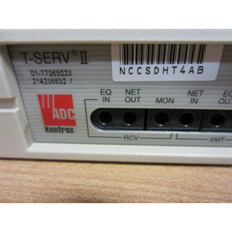 ADC Kentrox 77965 T-SERV II CSU 01-77965023 NCCSDHT4AB 214236632 - Used