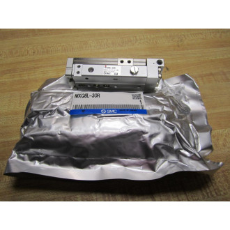 SMC MXQ8L-30R Slide Table Guided Cylinder Actuator MXQ8L30R
