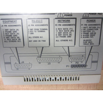 ADC Kentrox 77965 T-SERV II CSU 01-77965023 NCCSDHT4AB 214236632 - Used