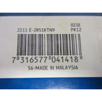 SKF 2211 E-2RS1KTN9 Ball Bearing 2211E2RS1KTN9