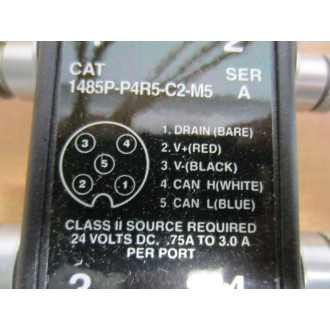 Allen Bradley 1485P-P4R5-C2-M5 1485PP4R5C2M5 Junction Box Series A