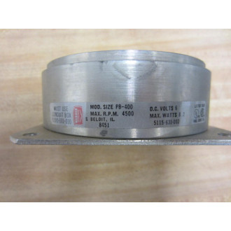 Warner Electric 5115-631-002 Brake PB-400 5115631002