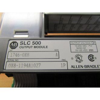 Allen Bradley 1746-OX8 Output Module 1746-0X8 Series A - Used