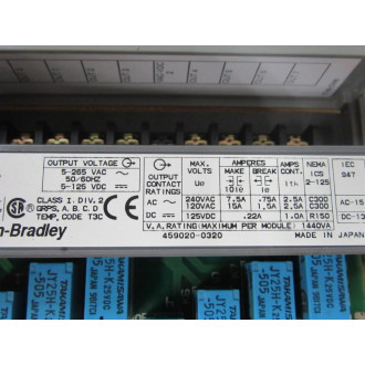 Allen Bradley 1746-OW8 Module 1746-0W8 Series A, FAC 6N - Used