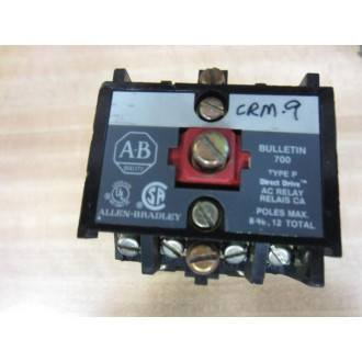 Allen Bradley 700DC-P800Z24 DC Relay 700DCP800Z24 Chipped Tested - Used