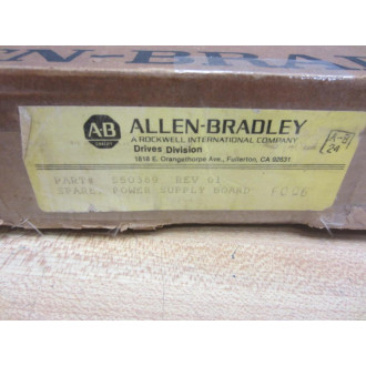 Allen Bradley 50389 Power Supply Board S