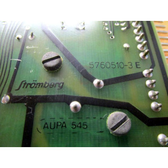 Stromberg 57156155 H Circuit Board 5760510-3 E - New No Box