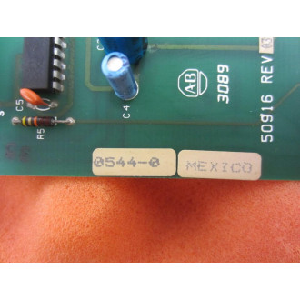 Allen Bradley 50916 Trip Control Bd 1334-MOD-W3 0544-0 - Used