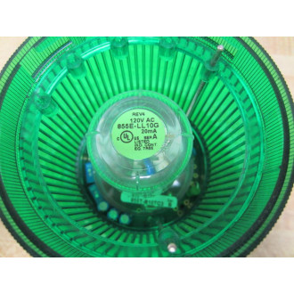 Allen Bradley 855T-B10TC3 Tower Stack Light w Bulb - Used