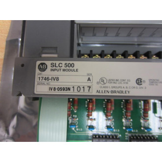 Allen Bradley 1746-IV8 Input Module 1746-1V8 Ser.A - Used