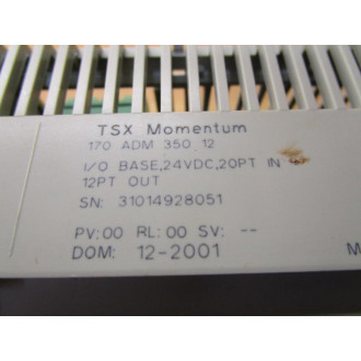 Schneider 170-ADM-350-12 Input Output Module 170ADM35012 - New No Box