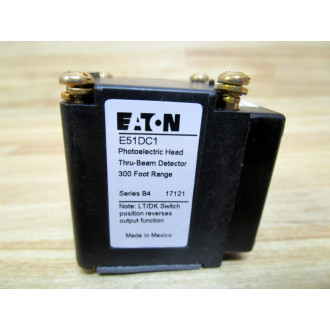 Cutler Hammer E51-DC1 Eaton Photoelectric Head E51DC1